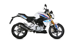 MIVV Full System Gp Pro Black Stainless Steel Exhaust For BMW G 310 R 2018 - 2023