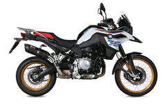 MIVV Full System Suono Black Stainless Steel Exhaust For BMW F 750 GS | F 850 GS 2018 - 2022