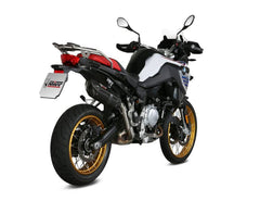 MIVV Full System Suono Black Stainless Steel Exhaust For BMW F 750 GS | F 850 GS 2018 - 2022