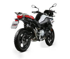 MIVV Full System Delta Race Black Stainless Steel Exhaust For BMW F 750 GS | F 850 GS 2018 - 2022