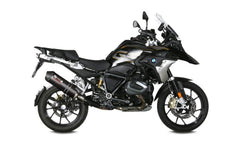 MIVV Slip-On Oval Carbon With Carbon Cap Exhaust For BMW R 1250 GS / Adventure 2019 - 2022