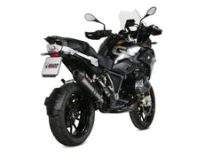 MIVV Slip-On Oval Carbon With Carbon Cap Exhaust For BMW R 1250 GS / Adventure 2019 - 2022