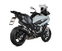 MIVV Slip-On Oval Carbon With Carbon Cap Exhaust For BMW S 1000 XR 2020 - 2022