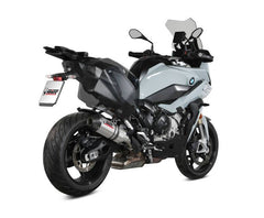 MIVV Slip-on Oval Titanium With Carbon Cap Exhaust For BMW S 1000 XR 2020 - 2022