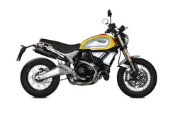 MIVV Full System GP Pro Black Stainless Steel Exhaust For DUCATI Scrambler 1100 2018 - 2020