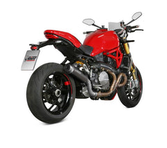 MIVV Slip-On GP Pro Black Stainless Steel Exhaust For DUCATI Monster 821 | Monster 1200 2017 - 2021