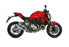 MIVV Slip-On MK3 Stainless Steel Exhaust For DUCATI Monster 821 | Monster 1200 2017 - 2021