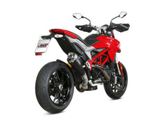 MIVV Slip-On Delta Race Black Stainless Steel Exhaust For DUCATI Hypermotard 939 2016 - 2018