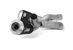 MIVV Slip-On X-M1 Black Stainless Steel Exhaust For DUCATI Streetfighter V4 2020 - 2022