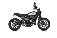 MIVV Slip-On X-M1 Black Stainless Steel Exhaust For DUCATI Scrambler 800 Icon / Icon Dark