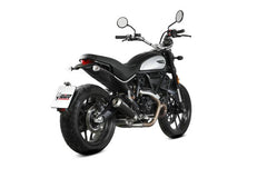 MIVV Slip-On X-M1 Black Stainless Steel Exhaust For DUCATI Scrambler 800 Icon / Icon Dark