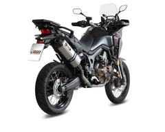 MIVV NO-KAT Pipe Stainless Steel Exhaust For HONDA CRF 1000 L Africa Twin 2016 - 2019