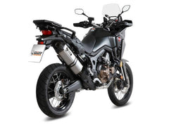 MIVV Slip-on Speed Edge Stainless Steel Exhaust For HONDA CRF 1000 L Africa Twin 2016 - 2019