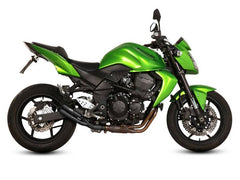 MIVV Slip-On Double Gun Black Stainless Steel Exhaust For KAWASAKI Z750 2007 - 2014