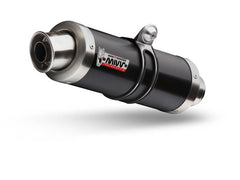 MIVV Slip-On Gp Black Stainless Steel Exhaust For KAWASAKI NINJA 250R 2008 - 2013