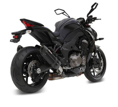 MIVV Slip-On Suono Black Stainless Steel Exhaust For KAWASAKI Z1000 / Z1000 R EDITION 2014 - 2020