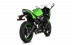 MIVV Oval Carbon With Carbon Cap Full System Exhaust For KAWASAKI NINJA 650 | Z650 2017 - 2022