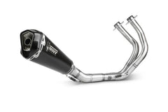 MIVV Delta Race Black Stainless Steel Full System Exhaust For KAWASAKI NINJA 650 | Z650 2017 - 2022