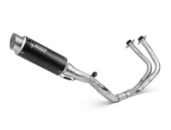 MIVV GP Pro Black Stainless Steel Full System Exhaust For KAWASAKI NINJA 650 | Z650 2017 - 2022