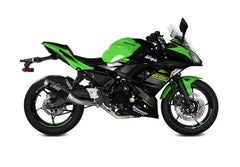 MIVV GP Pro Black Stainless Steel Full System Exhaust For KAWASAKI NINJA 650 | Z650 2017 - 2022