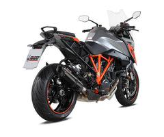MIVV Slip-on Suono Black Stainless Steel Exhaust For KTM 1290 SUPERDUKE GT 2016 - 2022