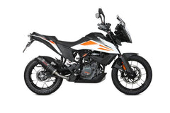 MIVV Slip-On Oval Carbon With Carbon Cap Exhaust For KTM 390 ADVENTURE 2020 - 2022