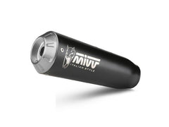 MIVV Slip-on X-M1 Black Stainless Steel Exhaust For KTM 125 DUKE | 390 DUKE 2021 - 2022