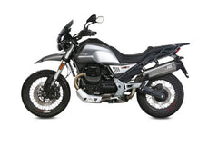 MIVV Slip-on Speed Edge Stainless Steel Exhaust For MOTO GUZZI V85 TT 2019 - 2022
