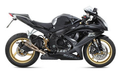 MIVV Slip-on Double Gun Titanium Exhaust For SUZUKI GSX-R 600 | GSX-R 750 2008 - 2010