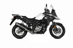 MIVV Speed Edge Black Stainless Steel Full System Exhaust For SUZUKI DL V-STROM 650 / XT 2017 - 2022
