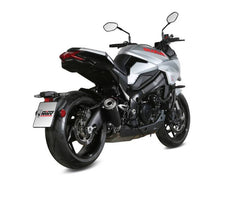 MIVV Slip-on Ghibli Black Stainless Steel Exhaust For SUZUKI KATANA 1000 2019 - 2022