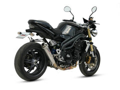 MIVV Slip-On X-Cone Stainless Steel Exhaust For TRIUMPH SPEED TRIPLE 1050 2005 - 2006