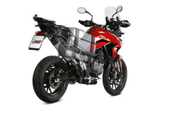 MIVV Slip-on Speed Edge Stainless Steel Exhaust For TRIUMPH TIGER 900 / GT / PRO / RALLY 2021 - 2022