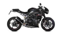 MIVV Slip-on Delta Race Carbon Exhaust For TRIUMPH 1050 SPEED TRIPLE R / S / RS 2018 - 2020