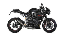 MIVV Slip-On X-M5 Titanium Exhaust For TRIUMPH SPEED TRIPLE 1050 R / S / RS 2018 - 2020
