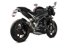 MIVV Slip-On X-M5 Titanium Exhaust For TRIUMPH SPEED TRIPLE 1050 R / S / RS 2018 - 2020