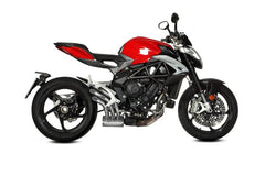 MIVV Slip-on Speed Edge Stainless Steel Exhaust For MV AGUSTA BRUTALE 800 RR 2017 - 2020