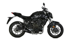MIVV Delta Race Black Stainless Steel Full System Exhaust For YAMAHA MT-07 / FZ-07 2014 - 2022