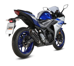 MIVV Suono Black Stainless Steel Full System Exhaust For YAMAHA YZF R3 2015 - 2022