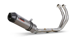 MIVV Oval Titanium With Carbon Cap Full System Exhaust For YAMAHA XSR 900 2016 - 2022
