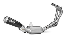 MIVV X-M1 Black Stainless Steel Full System Exhaust For YAMAHA MT-09 / FZ-09 2013 - 2020