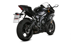 MIVV Slip-on Suono Black Stainless Steel Exhaust For YAMAHA YZF 600 R6 2017 - 2022