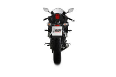MIVV X-M1 Black Stainless Steel Full System Exhaust For YAMAHA YZF R125 2019 - 2022