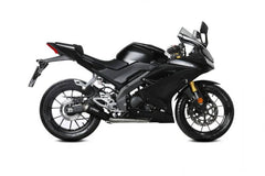 MIVV X-M1 Black Stainless Steel Full System Exhaust For YAMAHA YZF R125 2019 - 2022