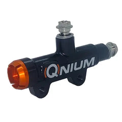 Qnium Rear Brake Master Cylinder 12mm Piston for MX or Supermoto w/ 40mm mount