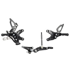Bonamici Racing Aluminium Rearsets BMW S 1000 RR - HP4 (race) 2008-2014