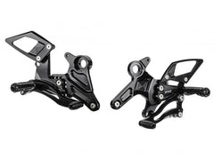 Bonamici Racing Aluminium Rearsets Kawasaki Z 650/Ninja 650 2017 - 2019