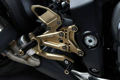 Bonamici Racing Aluminium Rearsets Triumph Speed Triple 1200 RR 2022-