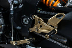 Bonamici Racing Aluminium Rearsets Triumph Speed Triple 1200 RR 2022-