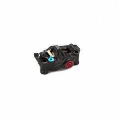 Brembo Caliper, Left, P4 32mm, .484 Cafe, Billet 2-Piece, 108mm Radial Mount, Black